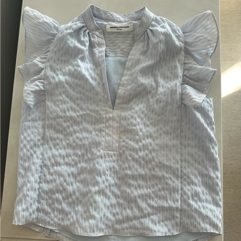 Lovely light pinstripe top
